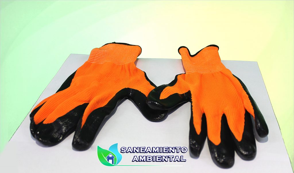 Guantes naranjas