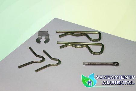Juego de trabas y arandelas