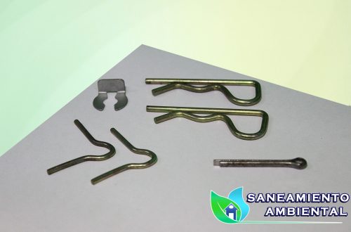 Juego de trabas y arandelas